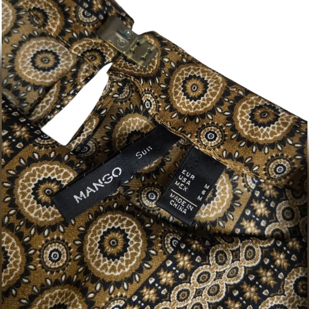 Mango Geometric Patterned Blouse - Picture 7 of 9